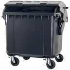 Pojemnik na odpady z półokrągłą pokrywą 1100l ESE