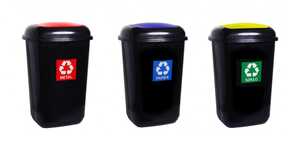 Kosze do segregacji Quatro 45 l