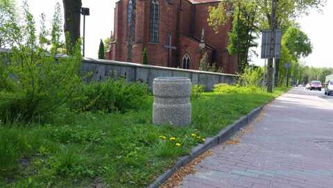 Kosz okrągły z przetłoczeniem 40 L