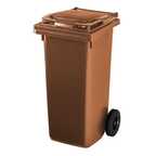 Pojemnik na odpady 120l ESE Brązowy