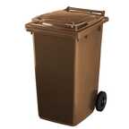 Pojemnik na odpady 240l ESE Brązowy
